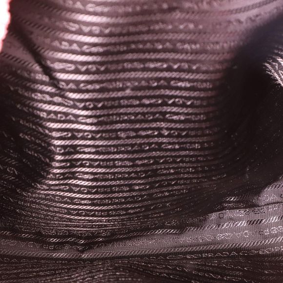 Prada Logo Tote Terry Cloth Pink - Picture 6 of 7